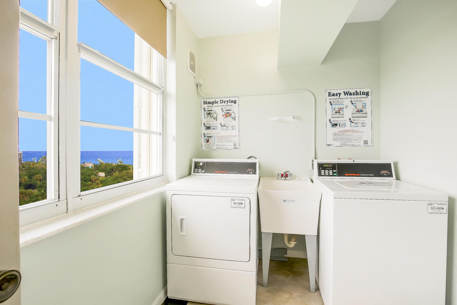 2121 North Ocean Boulevard, Unit 1409W Boca Raton, FL 33431 - Photo 27 of 45 LAUNDRY ROOM