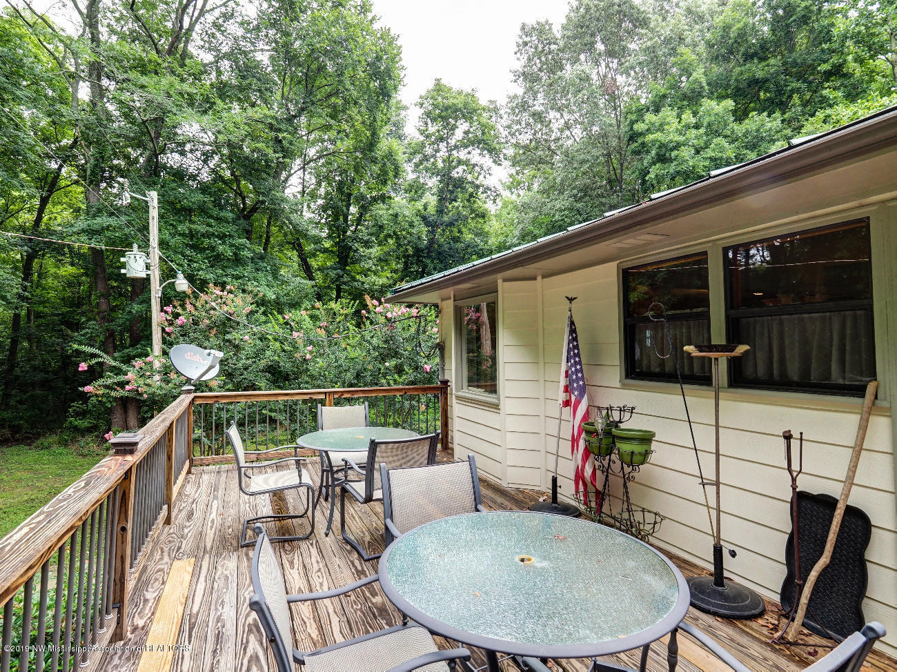Upstairs sun deck