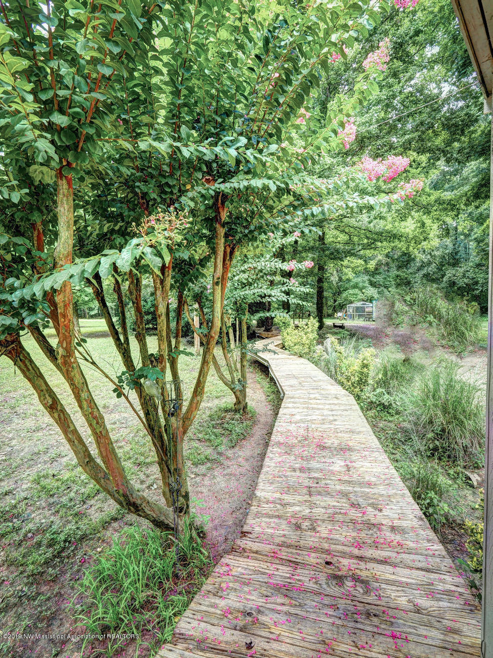 Leads to the home