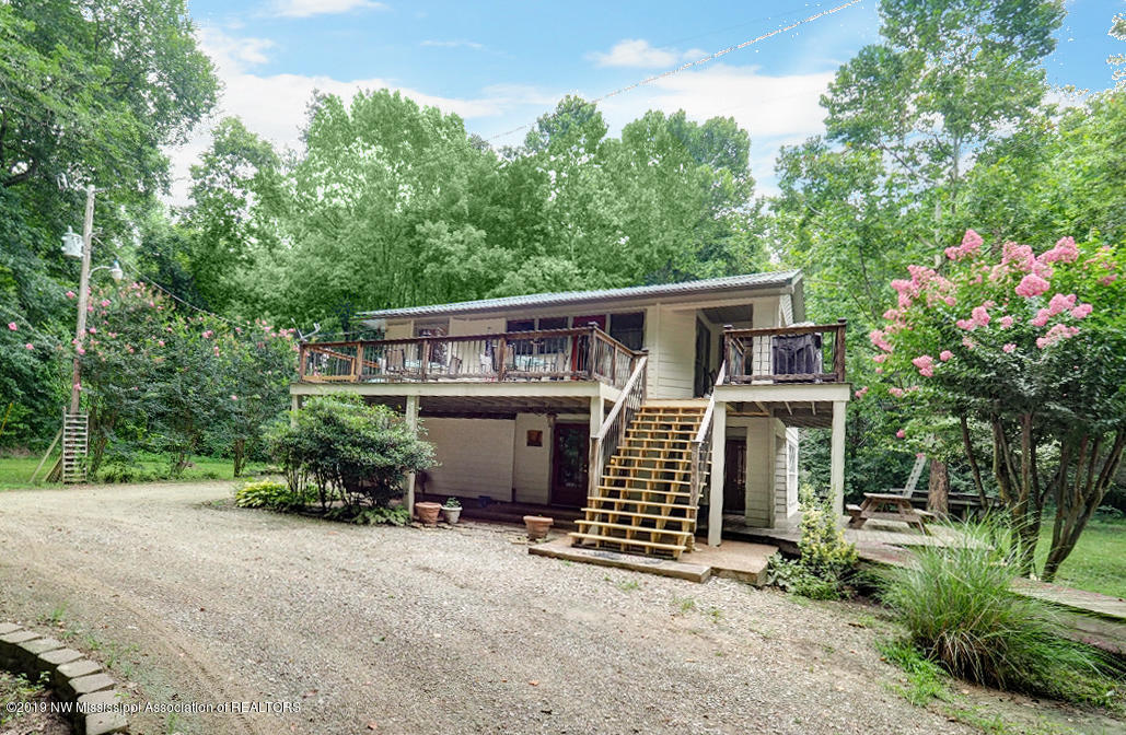 New staircase and patio