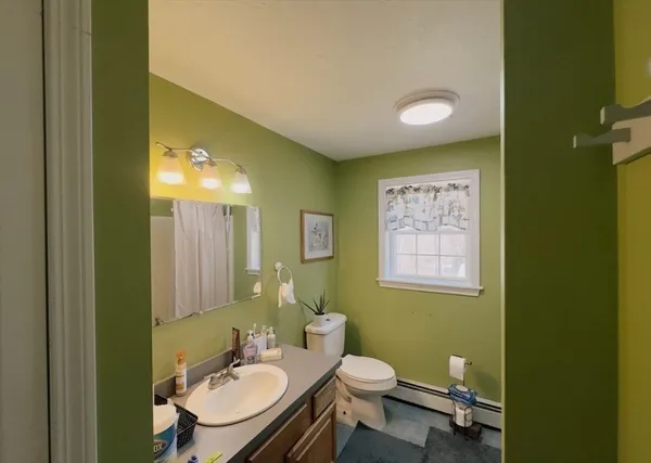 a picture of a room with a bed