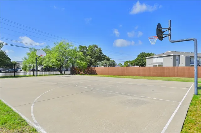a view of a basket ball ground