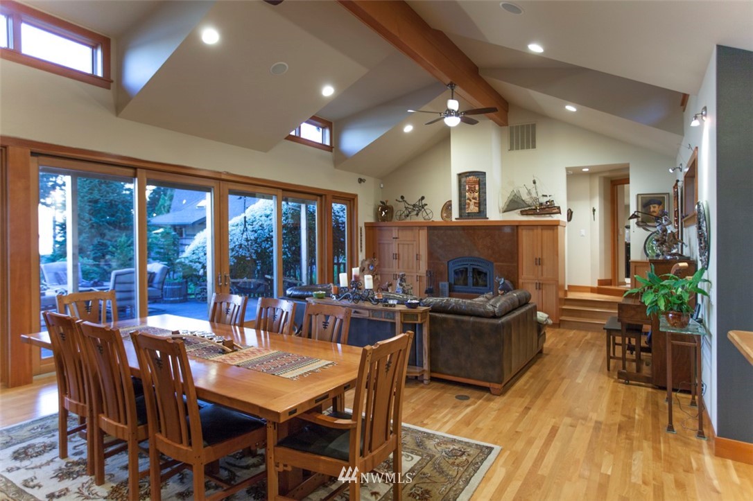 804 Fieldston Road Bellingham, WA 98225 - Photo 9 of 40 a living room with furniture and a fireplace