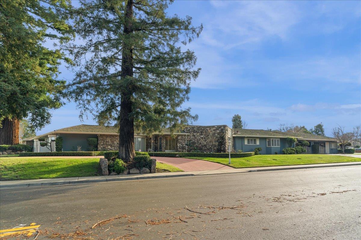 1215 Camino Ramon San Jose, CA 95125 - Photo 14 of 76 a view of swimming pool with outdoor seating and yard in the back