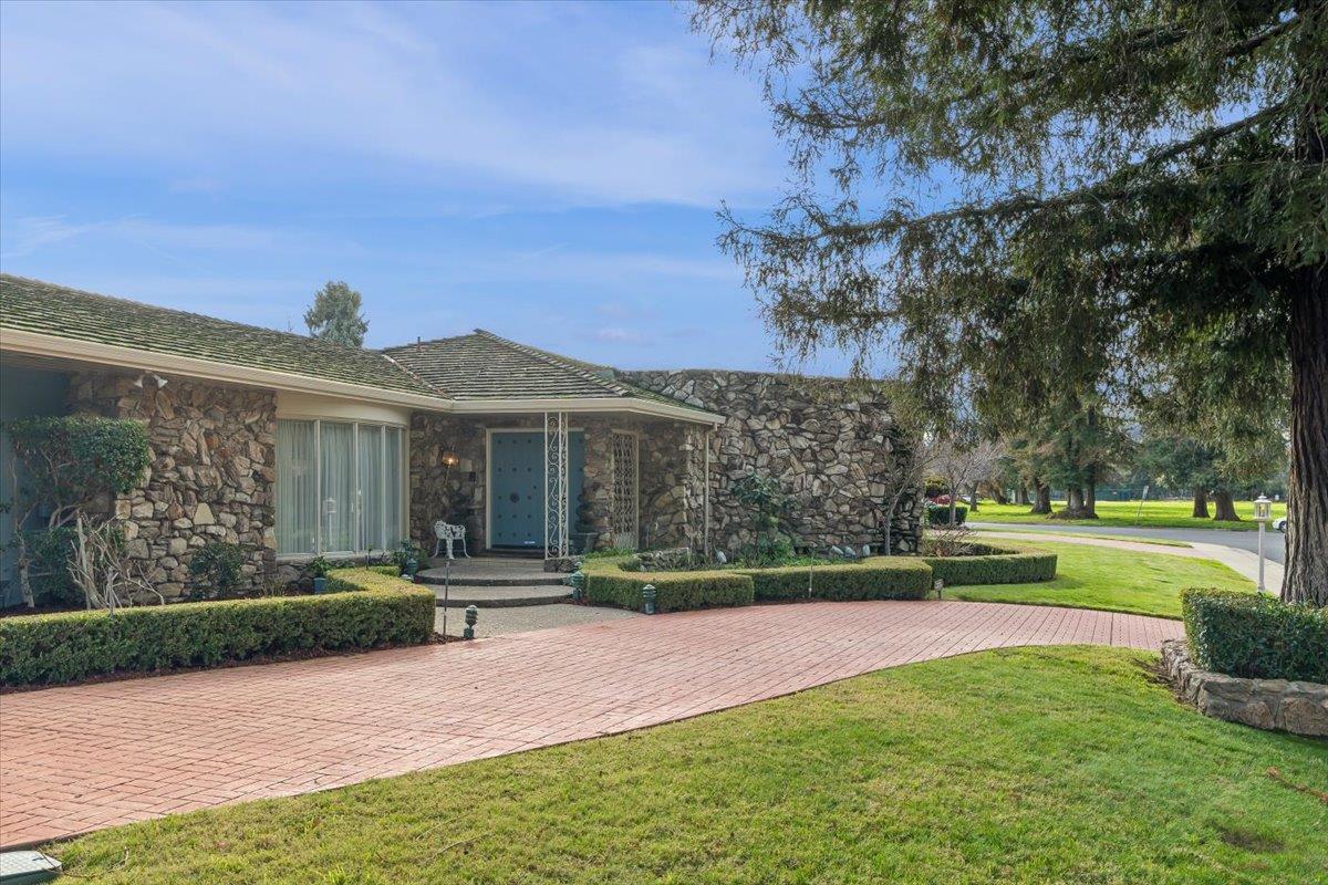 1215 Camino Ramon San Jose, CA 95125 - Photo 15 of 76 a front view of house with yard and green space
