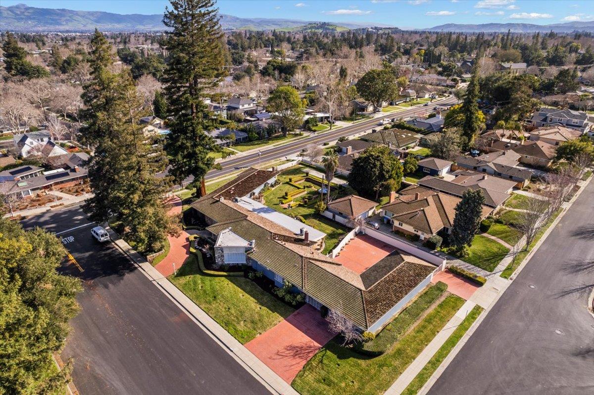 1215 Camino Ramon San Jose, CA 95125 - Photo 5 of 76 an aerial view of residential houses with outdoor space
