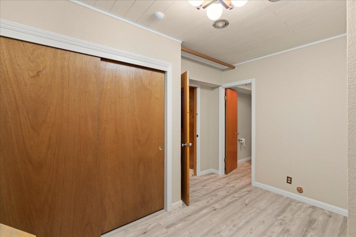 1215 Camino Ramon San Jose, CA 95125 - Photo 55 of 76 a view of empty room with wooden floor and fan