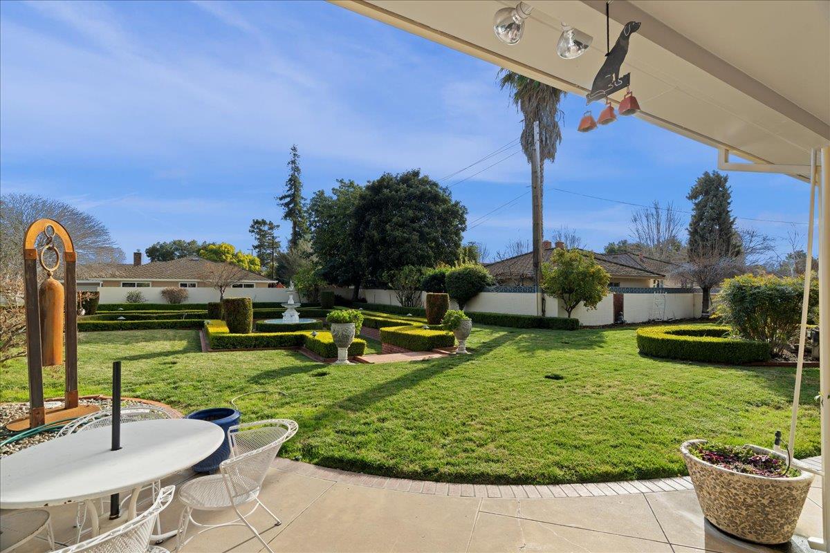 1215 Camino Ramon San Jose, CA 95125 - Photo 64 of 76 a view of a garden with lawn chairs
