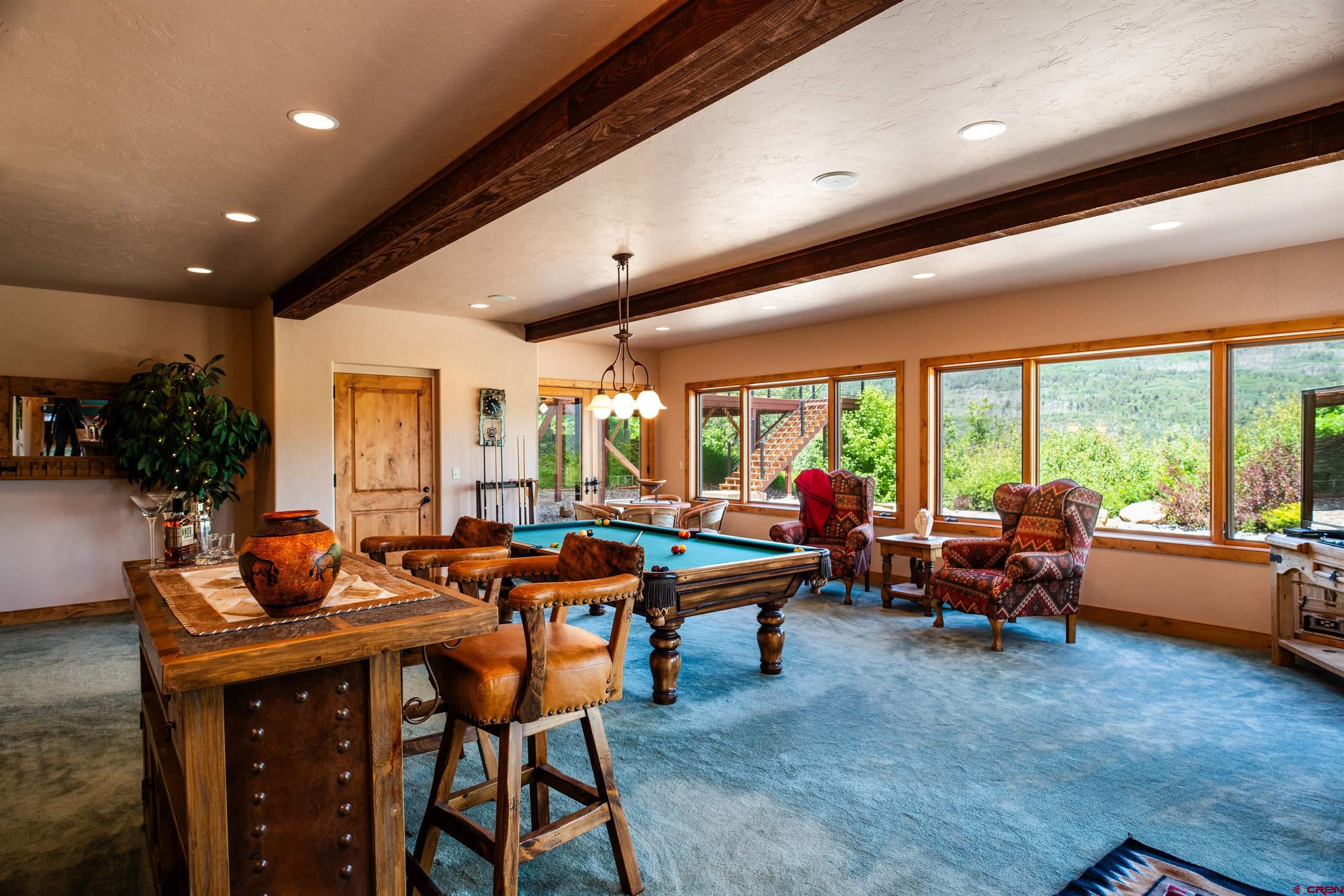 2550 Destination Ranch Road Durango, CO 81301 - Photo 29 of 45 a outdoor space with furniture and garden view