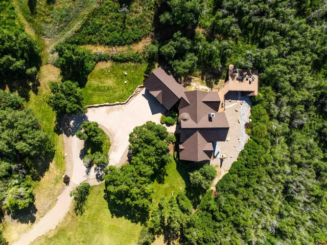 a view of a green field