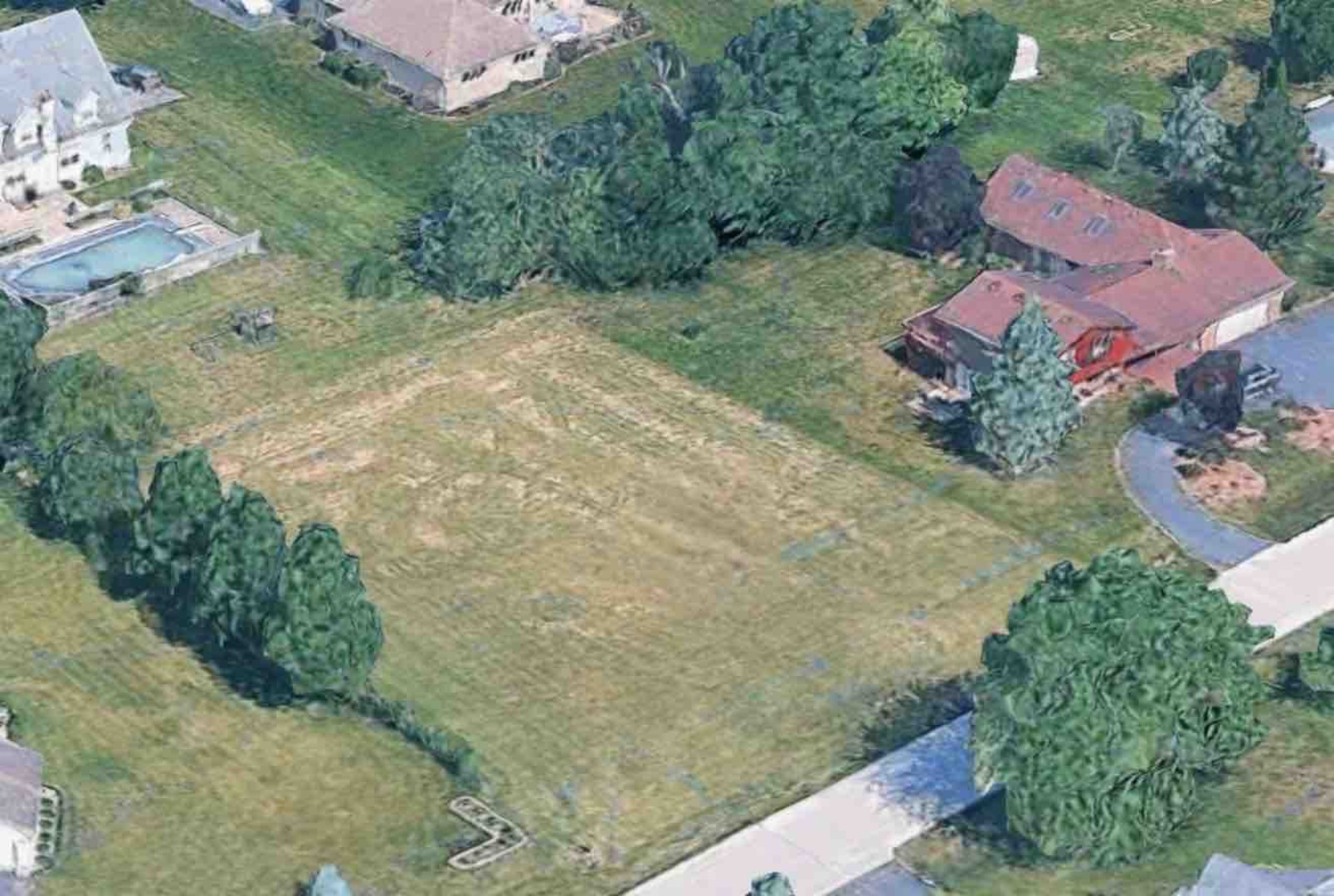 26208 South Victoria Lane Crete, IL 60417 - Photo 3 of 6 an aerial view of a house with a yard