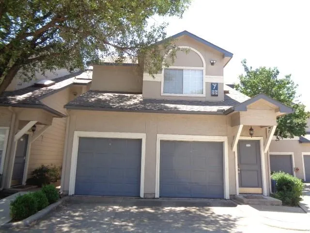 a view of a house with a outdoor space