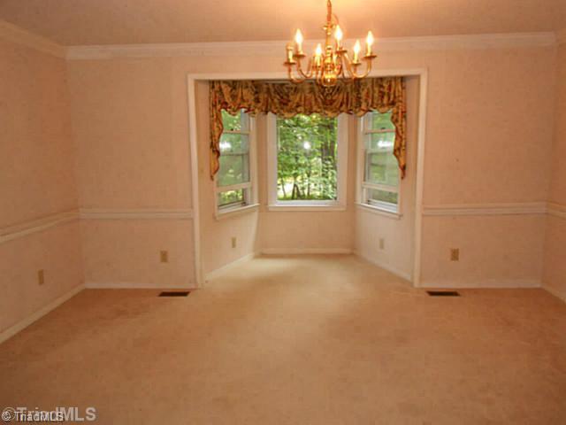 7905 Grey Fox Road Oak Ridge, NC 27310 - Photo 7 of 16 Dining Room. Dining with Bay Window