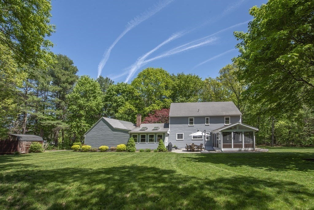 2 Pye Brook Lane Boxford, MA 01921 - Photo 29 of 30 a house view with a garden space