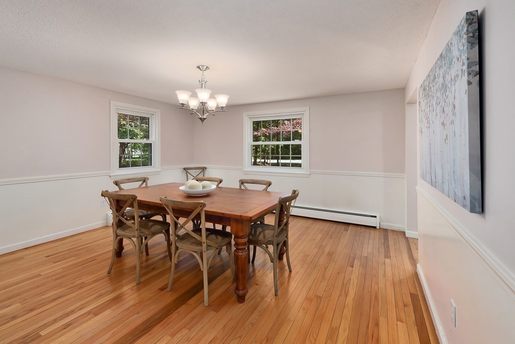 2 Pye Brook Lane Boxford, MA 01921 - Photo 5 of 30 a view of a dining room with furniture window and wooden floor