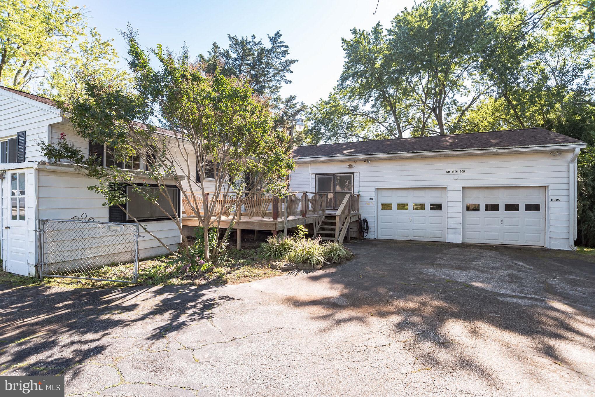 1243 Roundtop Road Odenton, MD 21113 - Photo 2 of 27 Garage and deck