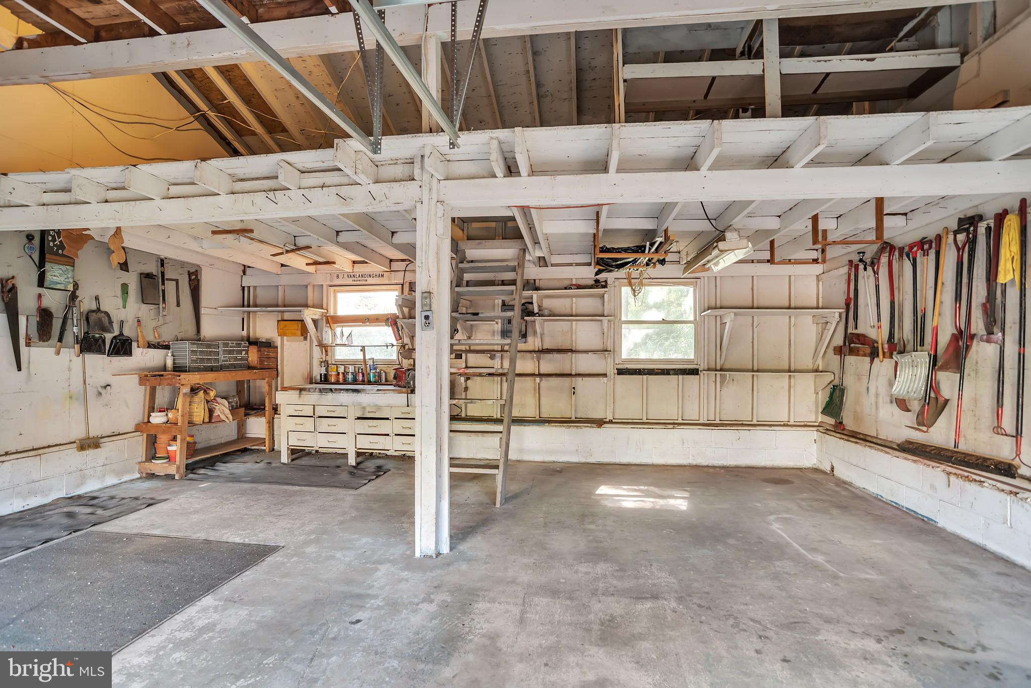 1243 Roundtop Road Odenton, MD 21113 - Photo 13 of 27 Garage with above storage