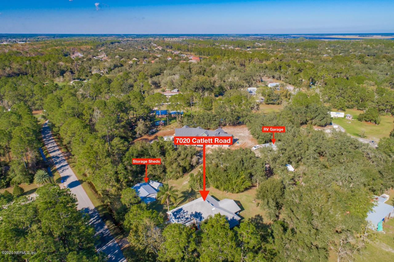 7020 Catlett Road St. Augustine, FL 32095 - Photo 43 of 50 a view of outdoor space and city view