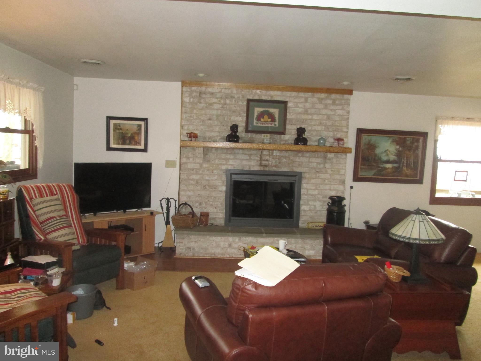 12 Club Road Wernersville, PA 19565 - Photo 21 of 27 Living room with fire place
