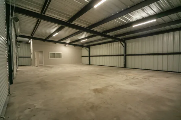 a view of garage