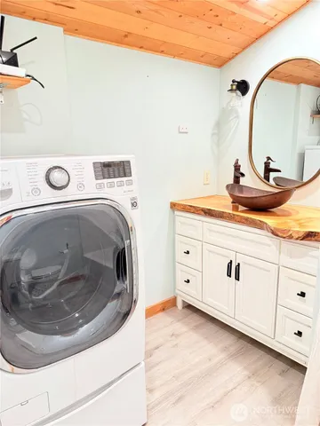 a view of house with wooden fence