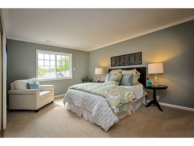 113 Channing Road Burlingame, CA 94010 - Photo 16 of 25 a bedroom with a bed and a couch