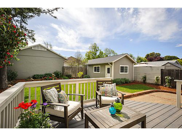 113 Channing Road Burlingame, CA 94010 - Photo 22 of 25 a view of house with outdoor seating space