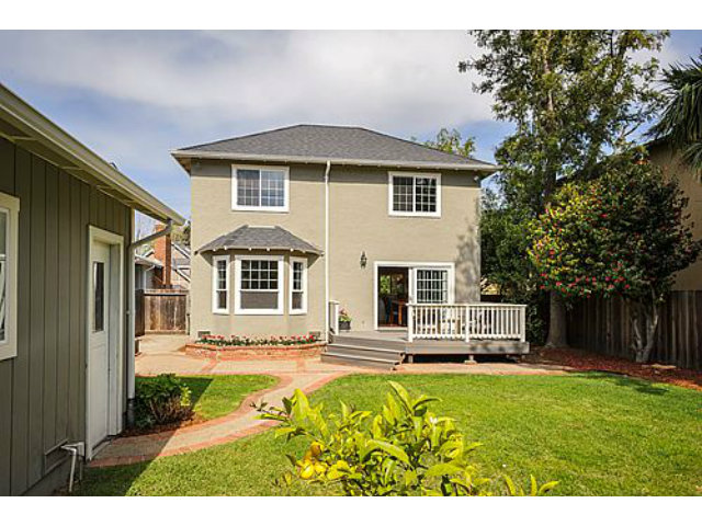 113 Channing Road Burlingame, CA 94010 - Photo 25 of 25 a front view of a house with a yard