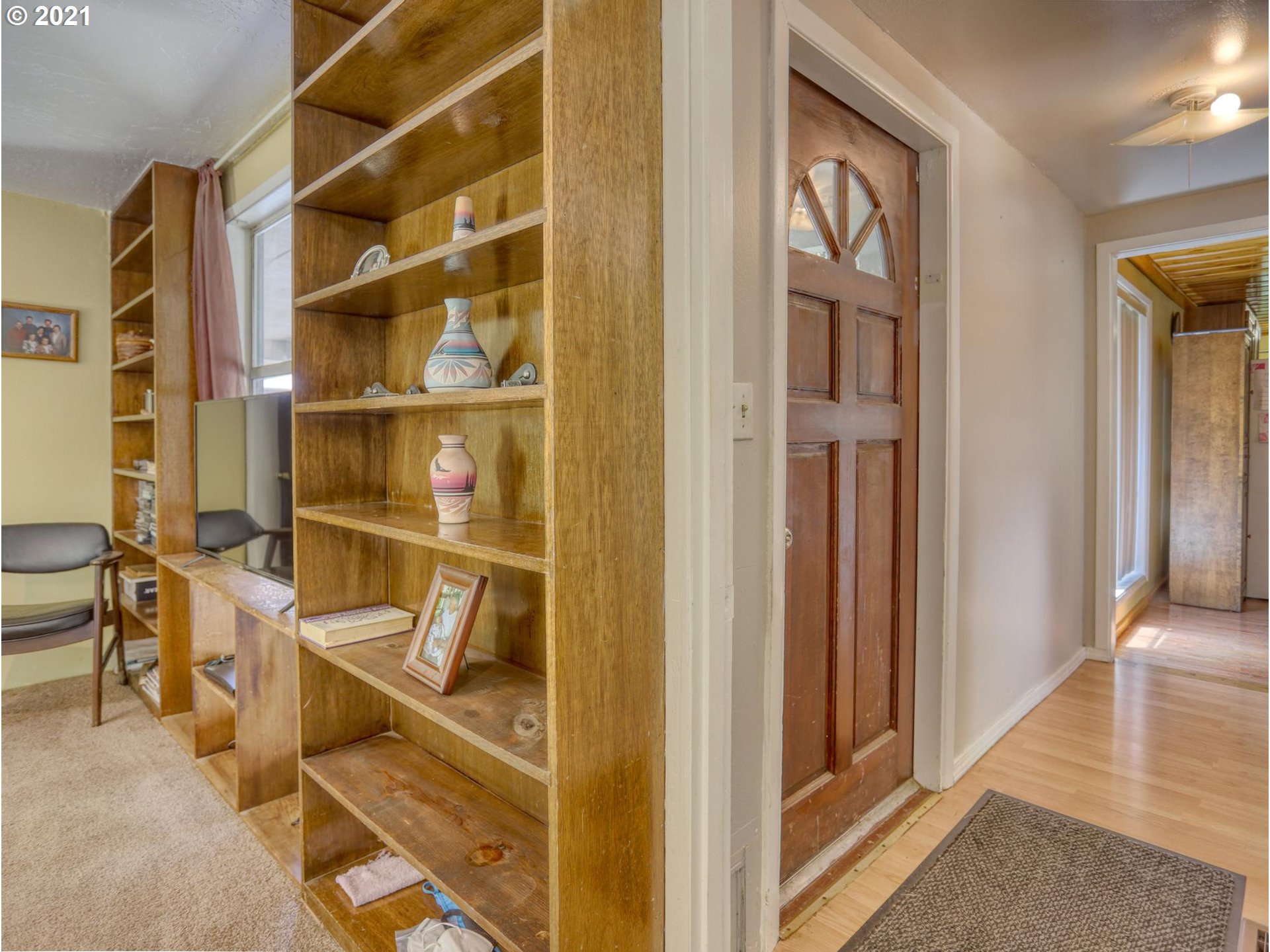 21070 Southeast Bornstedt Road Sandy, OR 97055 - Photo 2 of 31 a view of walk in closet with empty racks
