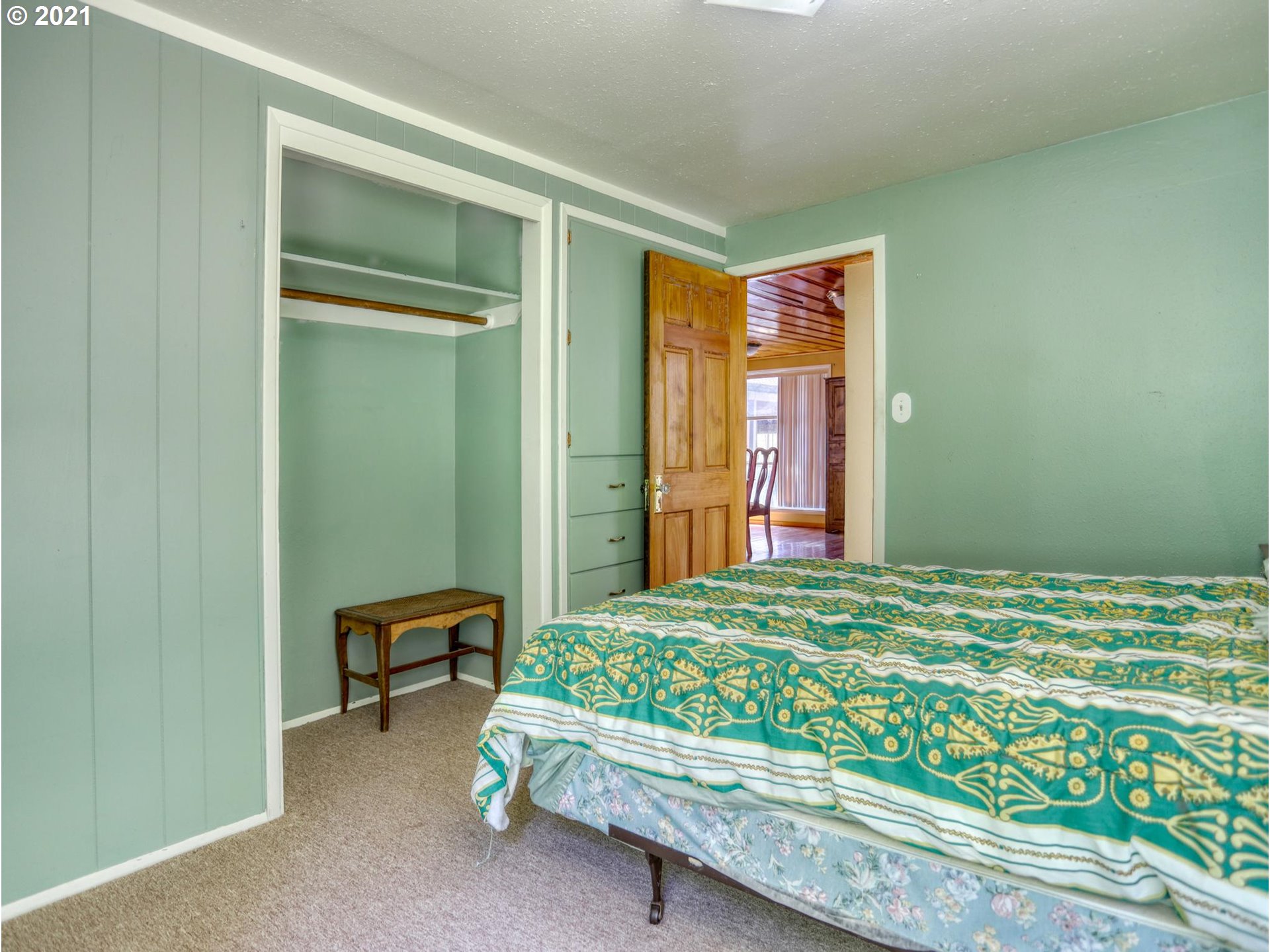 21070 Southeast Bornstedt Road Sandy, OR 97055 - Photo 13 of 31 a bedroom with a bed and a window