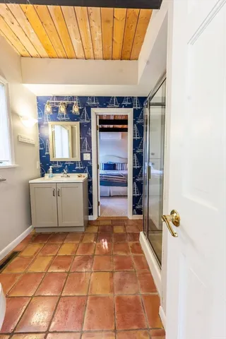 a utility room with a washer and dryer