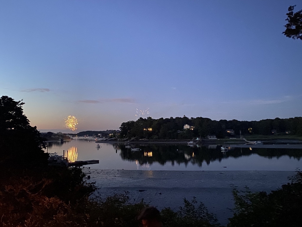 44 Ye Olde County Road Gloucester, MA 01930 - Photo 24 of 35 a view of a lake in middle of the house