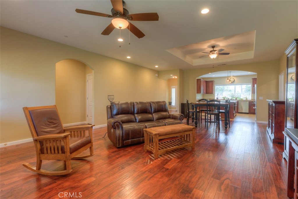 95 Sutter Road Paradise, CA 95969 - Photo 8 of 47 a living room with furniture and a wooden floor