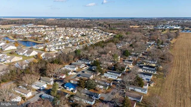 an aerial view of a city with lots of residential buildings