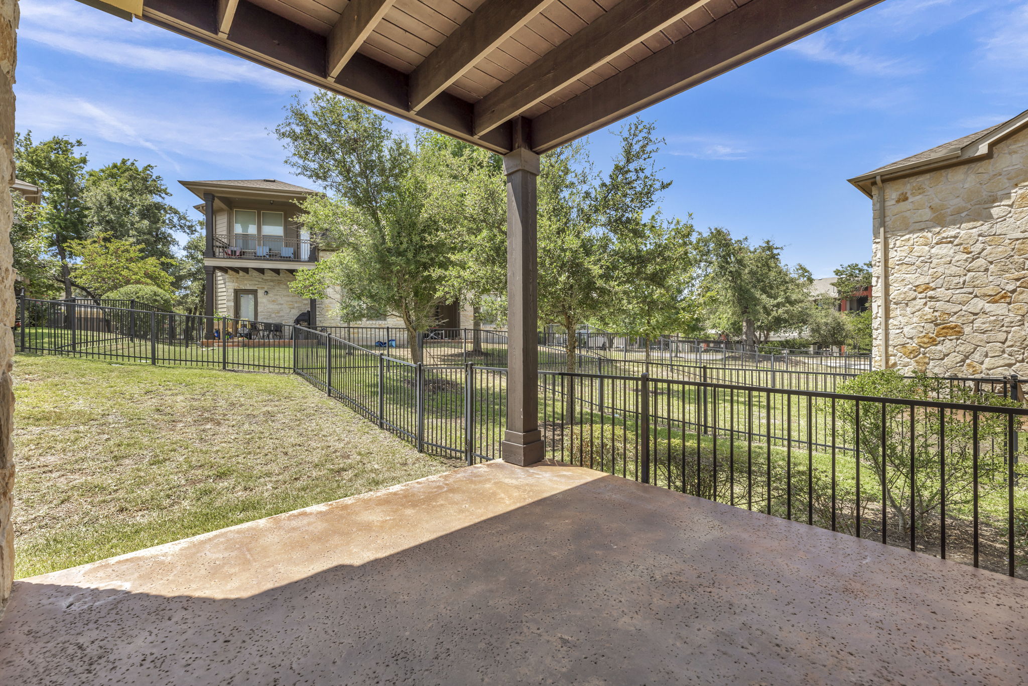 7320 Bandera Ranch Trail, Unit B Austin, TX 78750 - Photo 25 of 27 View of patio / terrace