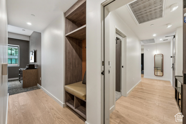 2417 West High Mountain Road, Unit 2202 Park City, UT 84098 - Photo 16 of 28 Mudroom with light hardwood / wood-style flooring
