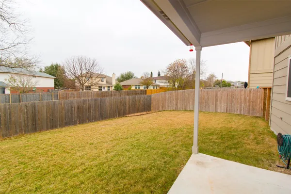 a view of a balcony with ocean view