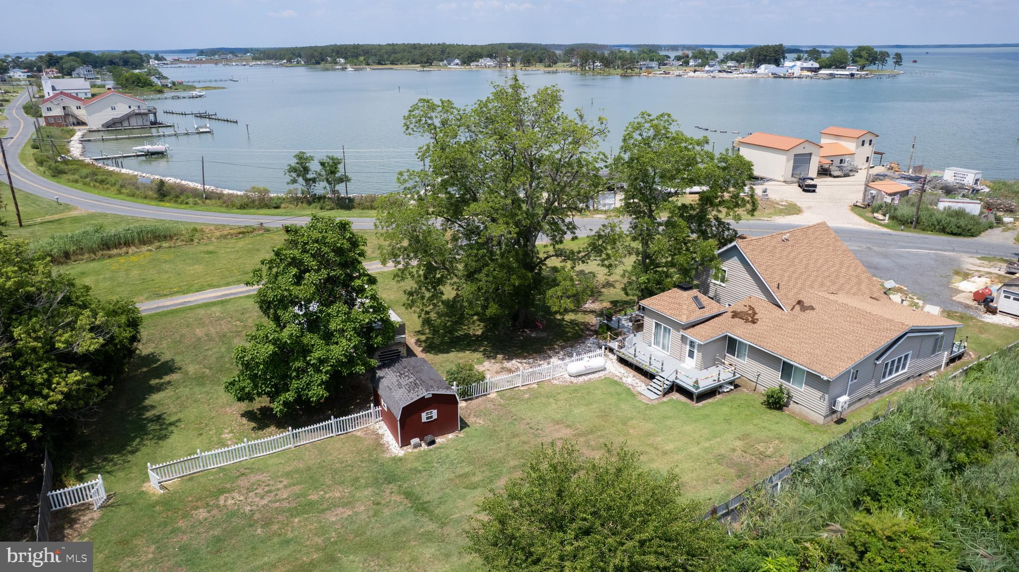 2407 Hoopers Island Road Fishing Creek, MD 21634 - Photo 64 of 69 Aerial of house