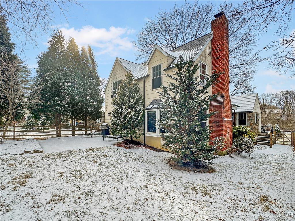 3213 Center Street Bethlehem, PA 18017 - Photo 2 of 38 a front view of a house with a yard and trees