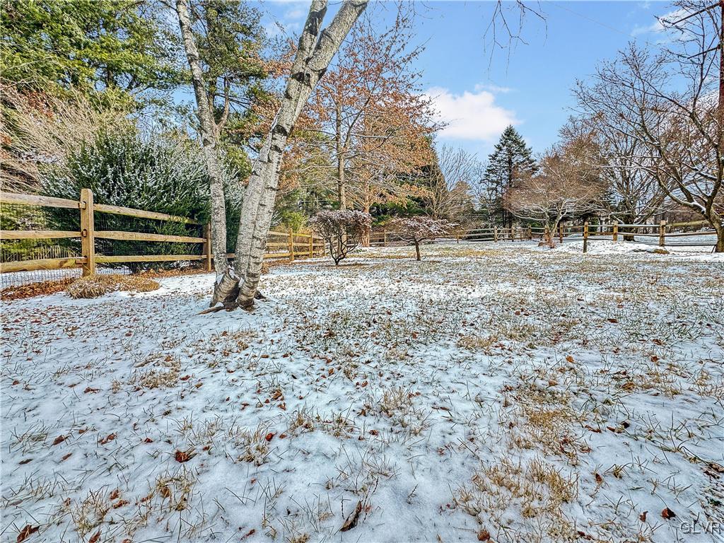 3213 Center Street Bethlehem, PA 18017 - Photo 32 of 38 a view of a yard with wooden fence