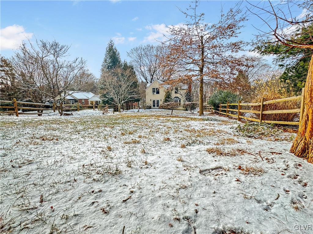 3213 Center Street Bethlehem, PA 18017 - Photo 34 of 38 a view of a yard with a snow