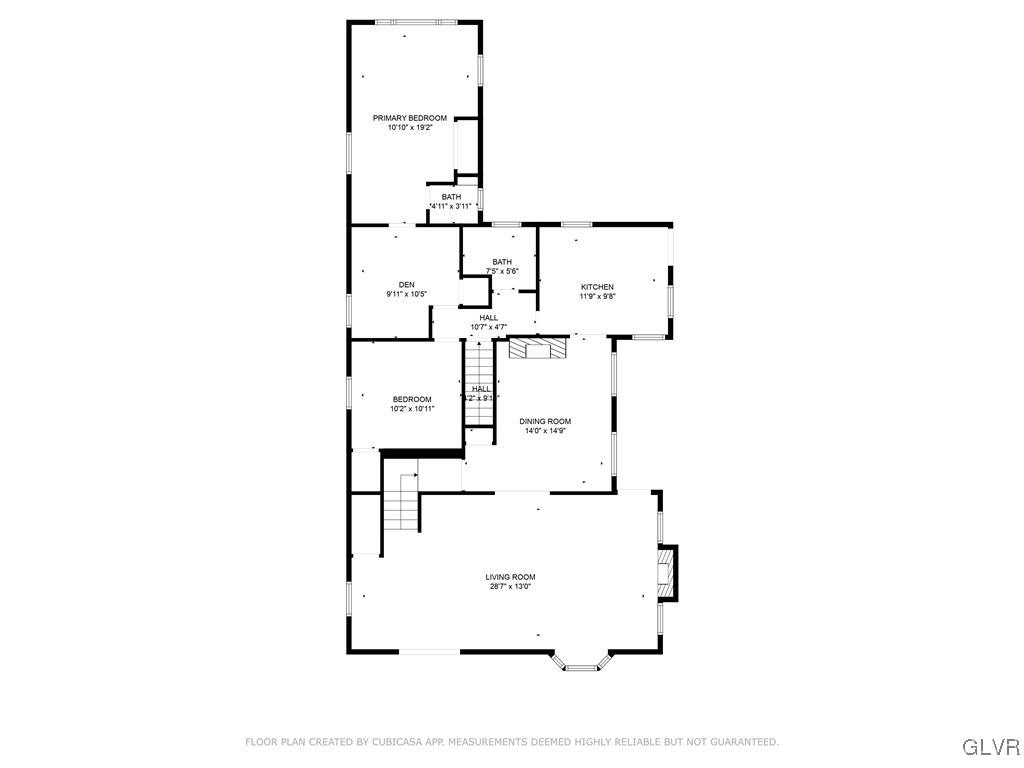 3213 Center Street Bethlehem, PA 18017 - Photo 37 of 38 a picture of floor plan