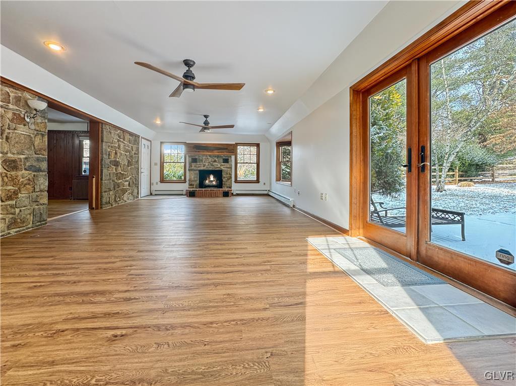 3213 Center Street Bethlehem, PA 18017 - Photo 8 of 38 an empty room with wooden floor and windows