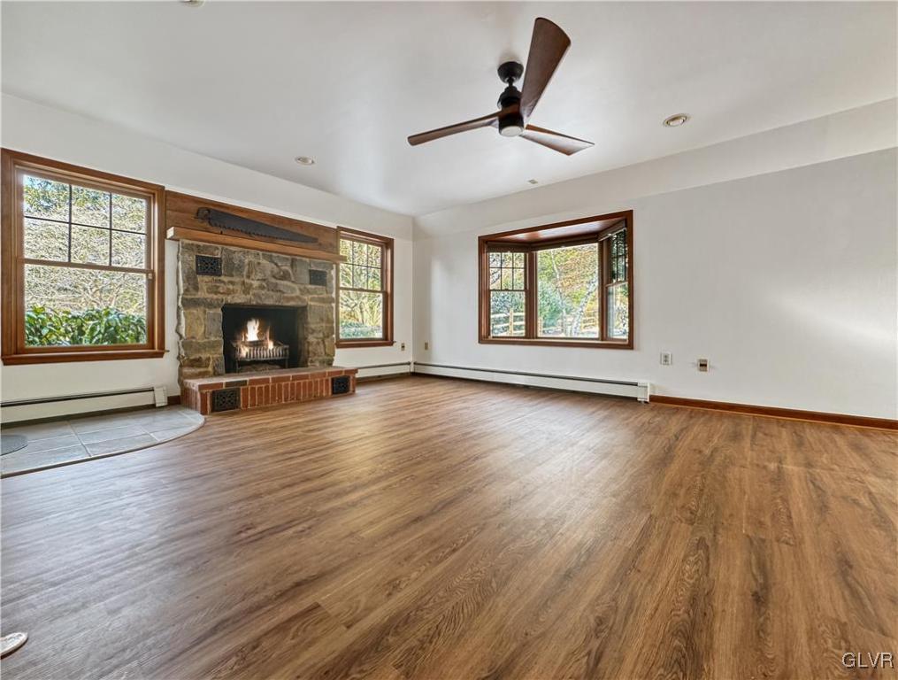 3213 Center Street Bethlehem, PA 18017 - Photo 10 of 38 a view of empty room with wooden floor and fan