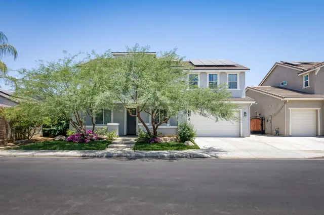 a view of a building with a street