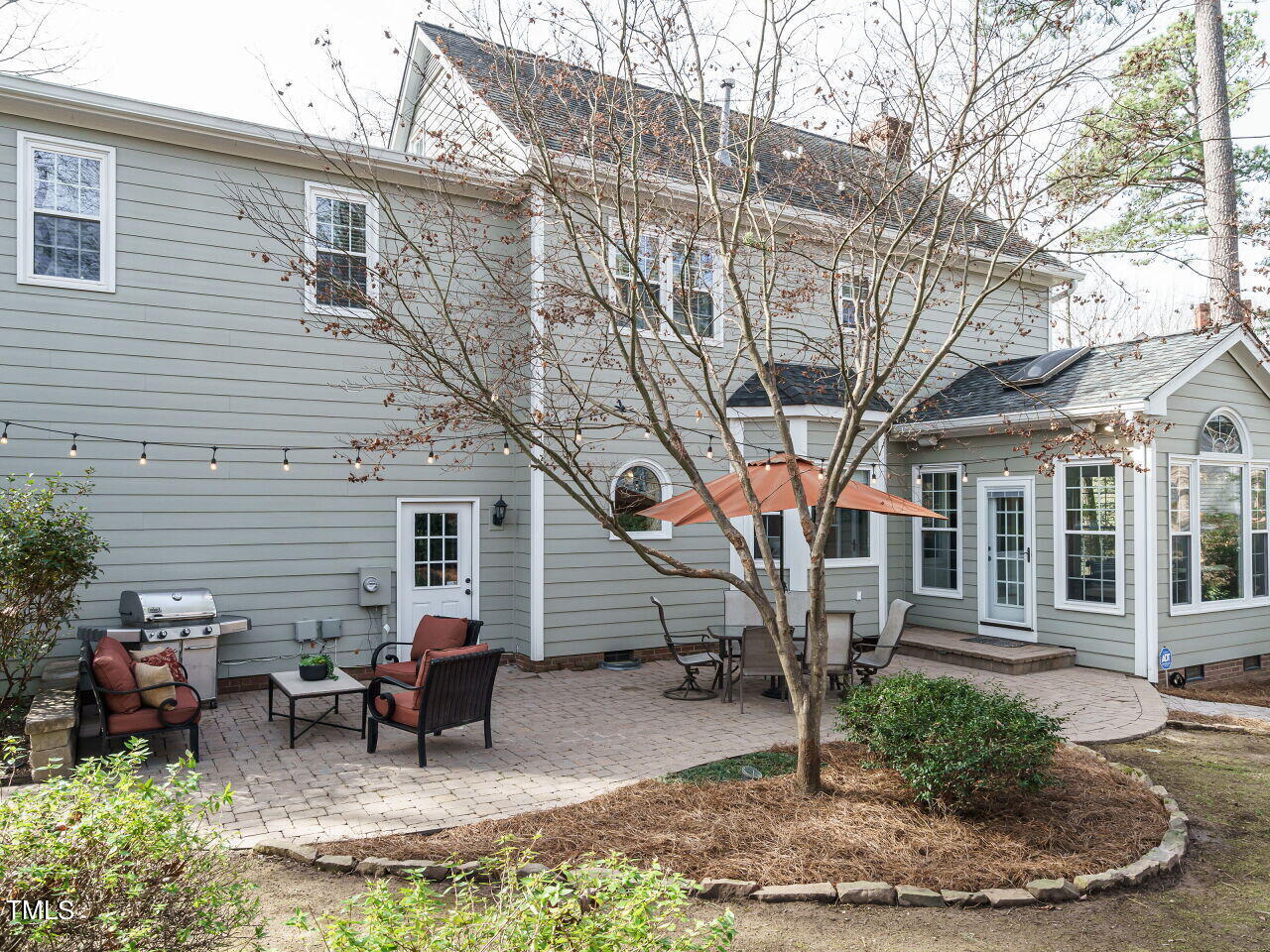 220 Custer Trail Cary, NC 27513 - Photo 29 of 31 a view of a house with backyard