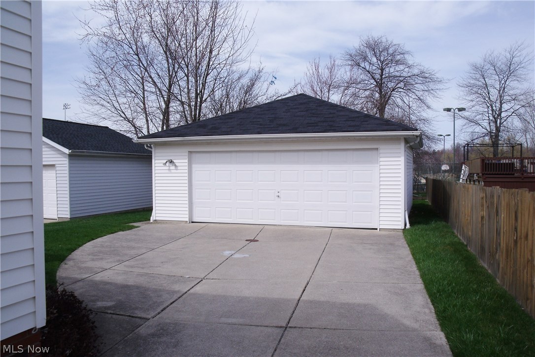 450 Orchardview Road Independence, OH 44131 - Photo 32 of 33 2 car garage with extra large driveway