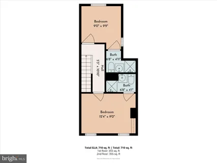a picture of a floor plan