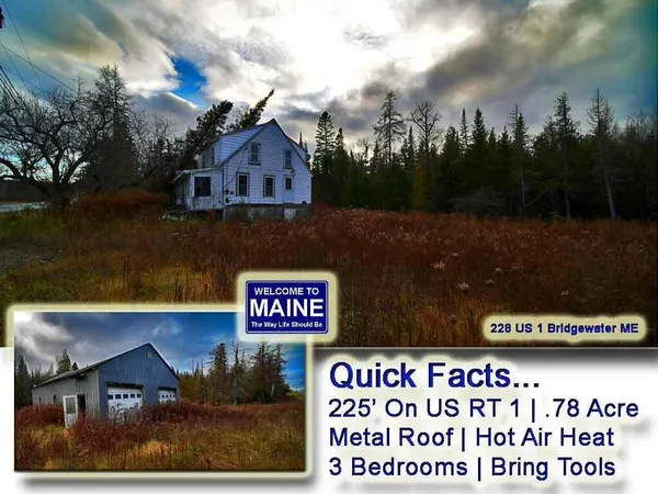 $23,500 | 228 U.S. Rte 1, Bridgewater, ME 04735