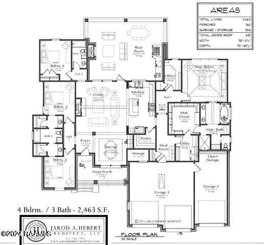 200 Blk T'frere Road, Unit B Carencro, LA 70520 - Photo 2 of 2 New floor plan